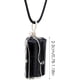 thumbnail image 5 of Collar de obsidiana para hombre - Colgantes de cristal | Collar de cristal negro envuelto en alambre con cuerda ajustable para calmar la mente y las emociones. Yuxun, 5 of 7