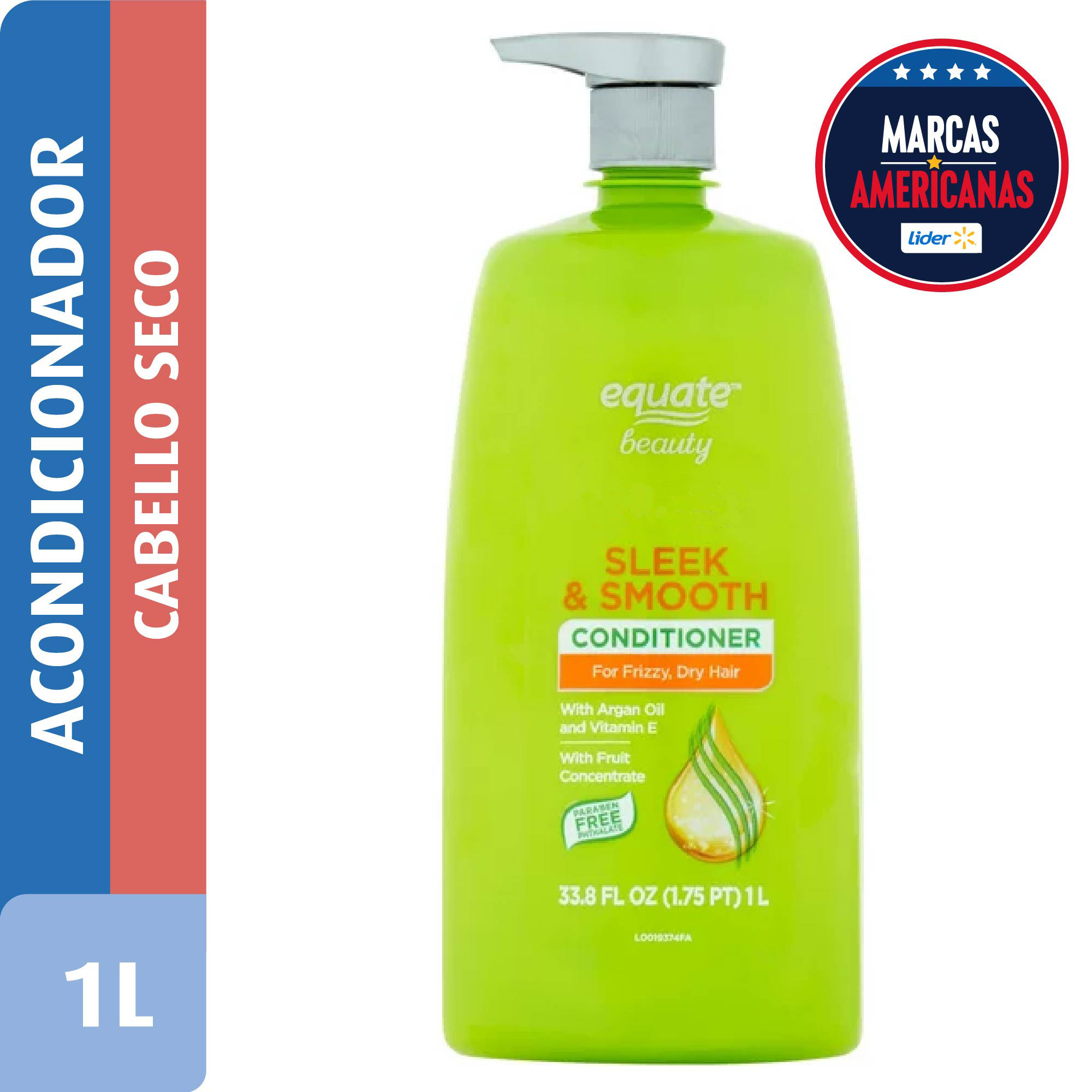 Acondicionador Suave Para Cabello Seco 1 L Equate