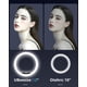 thumbnail image 2 of Trípode Ring Light uBeeSize de 12 pulgadas para iPhone con soporte para teléfono, 2 of 6