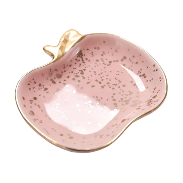Bonito Plato de Joyería, Bandeja Decorativa para Decoración Del Hogar, Plato de Anillo, Plato de Postre, Organizador Cosmético para , Reloj, An Fruta