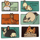 thumbnail image 3 of Limpia Pies Alfombra Diseños Animalitos - Perro Corazón, 3 of 3