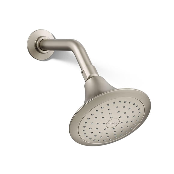 Cabezal de ducha KOHLER K-10282-AK-BN, función única, 9,5 l/min