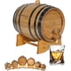 thumbnail image 1 of Barril de añejamiento de roble Thousand Oaks de 1 L con soporte y grifo, 1 of 8
