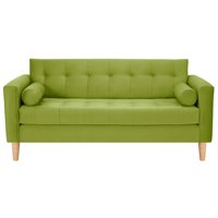 Bodevir - Sofa Retro 3C Felpa 05 Pistacho