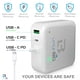 thumbnail image 3 of Cargador Para Macbook Pro 100w Usb C Multiport, 3 of 8