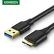 thumbnail image 2 of Cable De Datos 3.0 M/M Hdd Externo Usb-A/Micro-B 1m Negro Ugreen Us130, 2 of 3