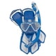 thumbnail image 1 of Set de esnórquel Cressi Mini Bonete Pro Dry azul/blanco L/XL, 1 of 6