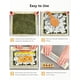 thumbnail image 4 of Alfombra de bambú para enrollar sushi, 9,5 x 9,5 pulgadas, juego de 4 piezas, 4 of 7