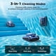 thumbnail image 2 of Robot limpiador de piscinas QGeeM inalámbrico, batería de 180 min, 4800 GPH, 2 of 9
