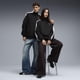 thumbnail image 2 of Zapatos Puma Speedcat para hombre, gamuza negra y blanca, parte superior mediana, 2 of 9