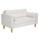 thumbnail image 2 of Sofa Retro 2c Felpa 01 Crudo, 2 of 6