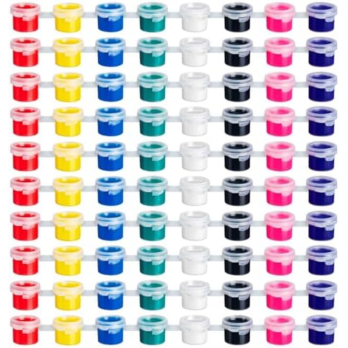 Set Pintura Acralica Eleanores Diary 80 Unidades 8 Colores 3ml