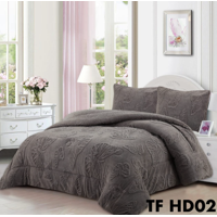 Mundo Shopping - Cobertor De Invierno Sherpa Con Chiporro Mariposa2 Plazas.