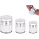 thumbnail image 1 of Sin aire Bomba Frascos Crema Tarro Vacío Botella Recargable Sin aire Bomba Botella Potátil Vacío Maquillaje Contenedores Leak Prode Emulsión Bomba Contenedores 3 Piezas 15ml 30ml 50ml, 1 of 7