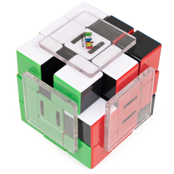 Juguete de rompecabezas Rubik's Slide Advanced con forma de cubo de 3 x 3 para niños mayores de 8 años