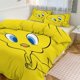 thumbnail image 1 of TweetyBird Print Bedding Set Pattern Duvet Cove Set 3 Pieces 1 Quilt Cover And 2 Pillowcases for Women Men Teens, 1 of 5