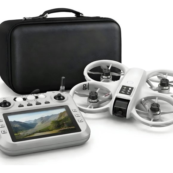 Drone Brushless Con Cámara 4K Y GPS Motor Sin Escobillas Control LCD y Giro 360°