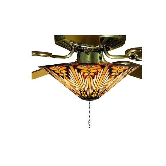 Meyda 73124 Luminaria de Ventilador de Techo 43 cm Bronce Oscuro