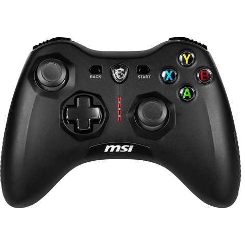 Controlador De Juegos Msi Force Gc30V2 Inalámbrico De Doble Vibración