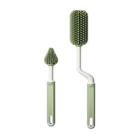 Oem - Cepillo De Limpieza Para Biberones Silicona Verde