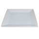 thumbnail image 2 of Plato Cuadrado Mediano Granel 1 Pieza Blanco loza, 1 Un, 2 of 3