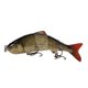 thumbnail image 4 of Señuelos De Pesca Articulados Múltiples De 4 "Wobblers Swimbait Hard Bait Crankbait A, 4 of 5