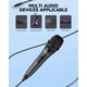 thumbnail image 4 of Micrófono Karaoke Moukey Dynamic Cardioid Cableado Gris, 4 of 6