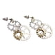 thumbnail image 3 of Steampunk Rock Stud Pendientes Asimétrico Cuelga Ear Studs Charms Wedding Club, 3 of 5