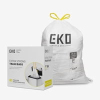 Bolsa De Basura Eko, Rollo Fácil De Dispensar, 80 Unidades, 30,3 L A 36 L, 1 Paquete