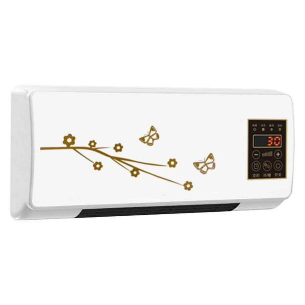 Calentador eléctrico de pared para el hogar, ventilador, ahorro de energía, para baño, oficina, escritorio, calentador eléctrico de pared