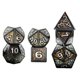 thumbnail image 1 of 7 Piezas De Dados De Varios Lados De Metal D4 D6 D8 D10 D12 D20 Juego De Troqueles D, 1 of 5
