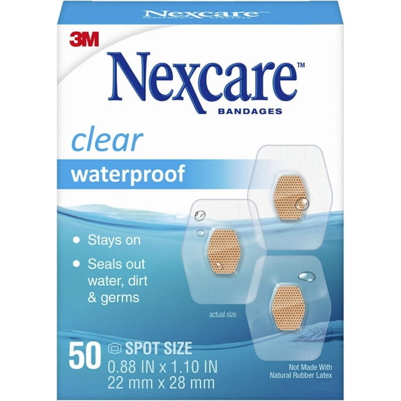 Parches Nexcare Impermeables 50 Un 22 x 28 mm