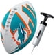 thumbnail image 1 of Fútbol americano Franklin Sports NFL Miami Dolphins de goma, 8.5 pulgadas, 1 of 7