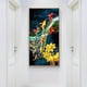 thumbnail image 2 of 1pc Frameless Abstract Koi Canvas Painting Wall Art FengShui Fish Posters And Prints Carp Lotus Flower Pictures For Living Room Decor Cuadros No Frame, 2 of 4