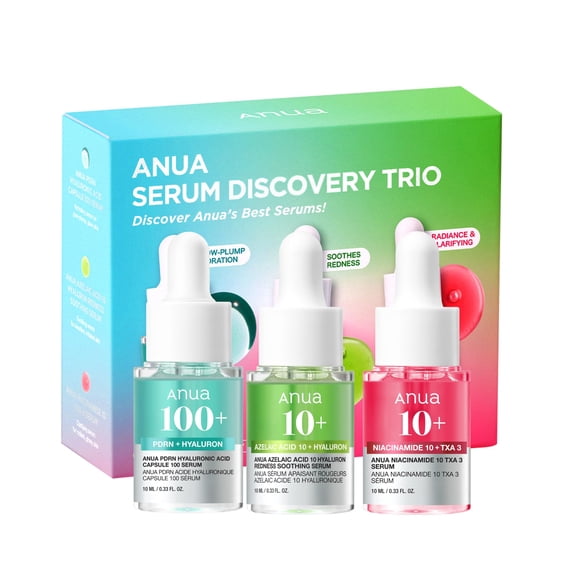 Skincare ANUA Serum Discovery Trio Mini Travel Set 10mL x 3
