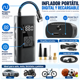 thumbnail image 2 of Inflador Portátil Energy Plus 700601 Compresor de Aire Digital Negro, 2 of 4