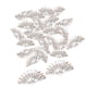 thumbnail image 1 of 50 Uds Colgantes De Abanico De Metal Vintage Para Hacer Joyas Con Horquilla Collar Plata Antigua, 1 of 5