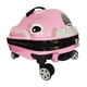 thumbnail image 3 of Maleta De Paseo De 20 Pulgadas Para Niños Con Carrito Para Niños Y Niñas, Regalo Para El Día Del Niño, Color Rosa, 3 of 5