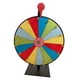 thumbnail image 3 of Ruedas de premio de casino con soporte, ruedas de ruleta resistentes, 15 abanicos de colores para ferias, actividades promocionales, supermercados, fi 40cm, 3 of 5