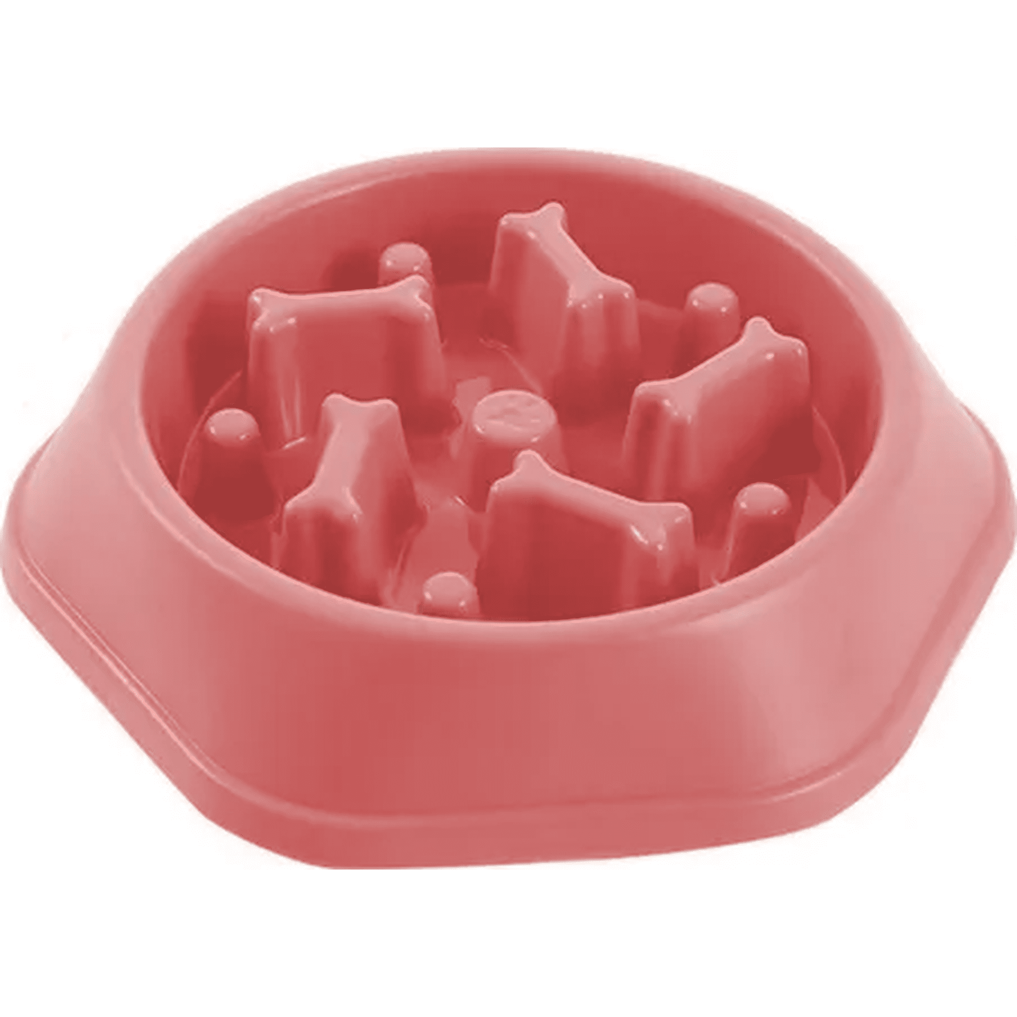 Genérico - Plato Antiansiedad Perros Color Rosa Chicle