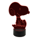 thumbnail image 3 of Lampara Ilusion 3D Snoopy III de 7 colores, Base touch, 3 of 6