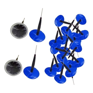 Ioensy - Kit De 24 Tapones Para Reparación De Neumáticos, Parches De Reparación De Pinchazos De Coche, 8 Mm X 8 Cm