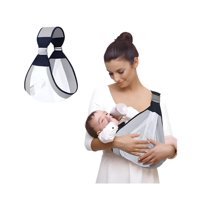 Riqui - Portabebés Canguro Ergonómico Gris