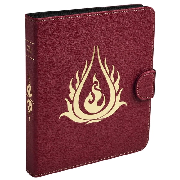 Hechizo de rol Codex Dragon Shield Blood Red DND
