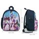 thumbnail image 2 of Mochila Escolar Desmarcar Cazadores de Demonios K-Pop Azul, 2 of 6