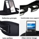 thumbnail image 5 of Gafas de prisma para cama, gafas horizontales, gafas de alta definición, gafas de prisma periscopio, gafas para acostarse, leer y ver televisión en la cama, unisex., 5 of 8