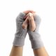 thumbnail image 1 of Guantes Mitones Peludos Cortos Térmicos Unisex Moda Invierno gris Talla Única, 1 of 5