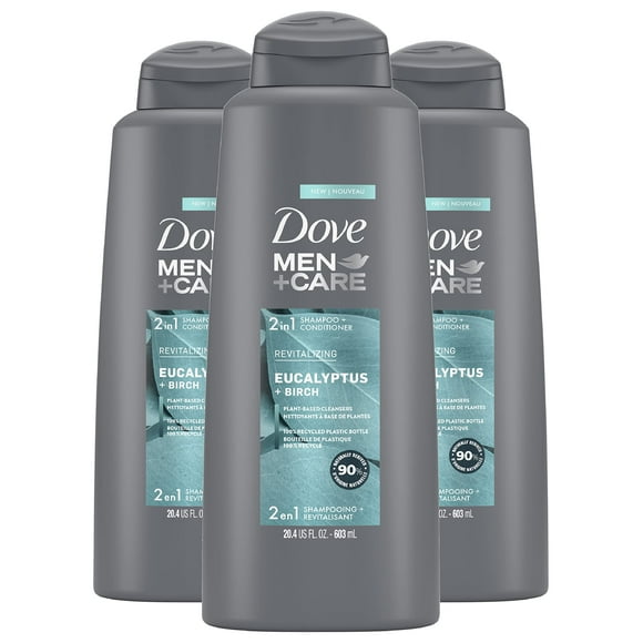 Champú acondicionador 2 en 1 DOVE MEN + CARE Eucalyptus + Birch
