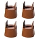 thumbnail image 5 of 4 Piezas Elevadores De Muebles Elevadores De Cama Elevadores De Cama Para Estante De Comedor Altura Del Sofá 5 Cm Marrón, 5 of 5