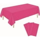 thumbnail image 1 of Mantel plástico cumpleaños fiesta fucsia, 1 of 3